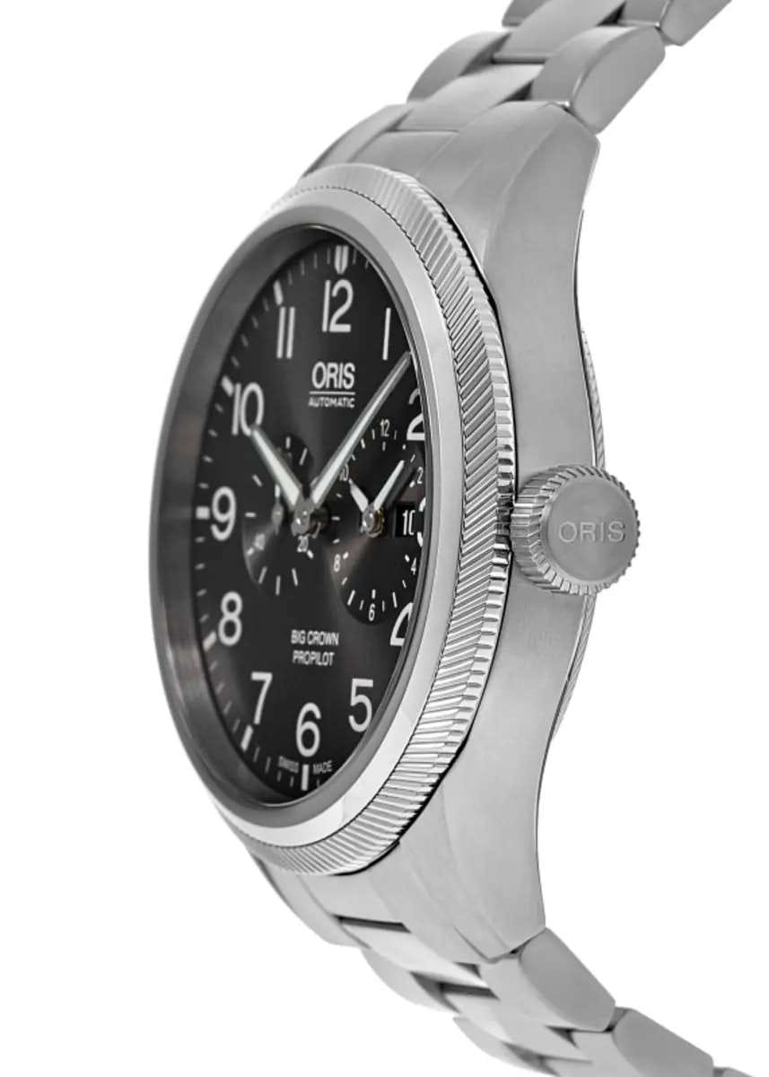 Oris Oris ProPilot 01 690 7735 4063-07 8 22 19-1 , наручные мужские часы фото под углом